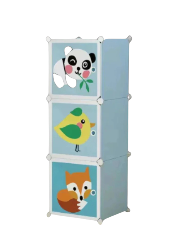 3 Cube Portable Storage Rack